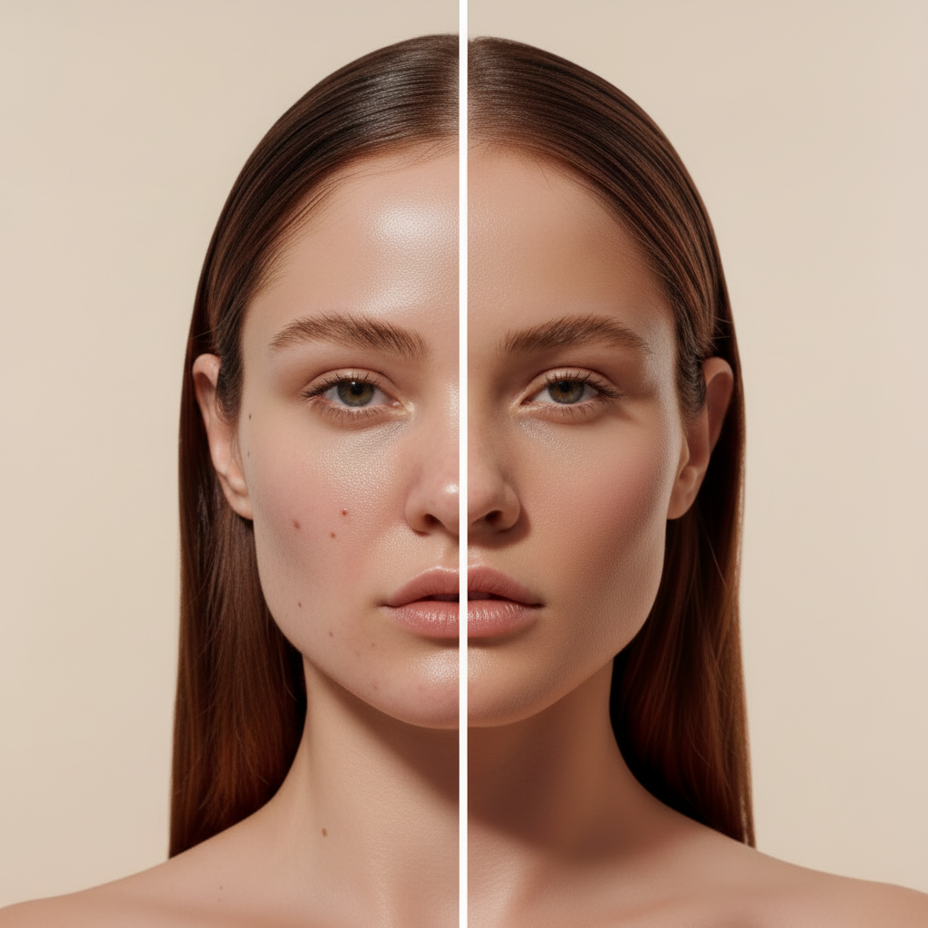 Antes y Después Misma Modelo